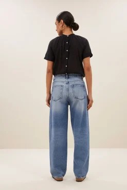 By bar agnes blouse | jet black^ Blusen