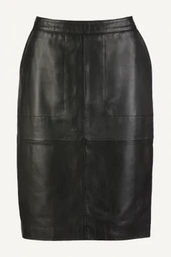 By bar basic leather skirt |^ Röcke