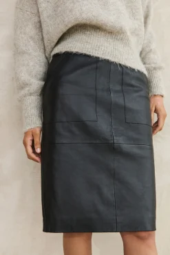 By bar basic leather skirt |^ Röcke