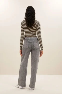 By bar basic ls stripe top |^ Tops & Shirts