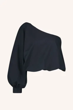 By bar bella poplin blouse | midnight^ Blusen