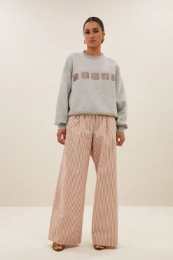 By bar benji copper stripe pants | copper small stripe^ Hosen