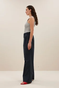 By bar benji cotton pants | midnight^ Hosen