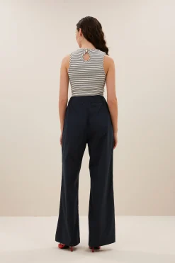 By bar benji cotton pants | midnight^ Hosen