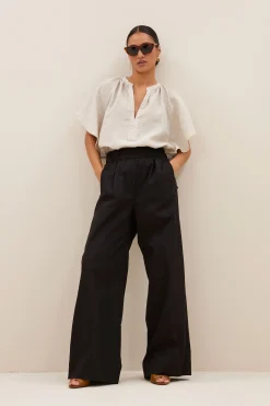 By bar benji poplin pants | black^ Hosen