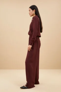By bar benji satin stripe pants |^ Hosen