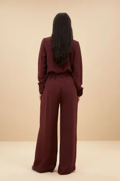 By bar benji satin stripe pants |^ Hosen