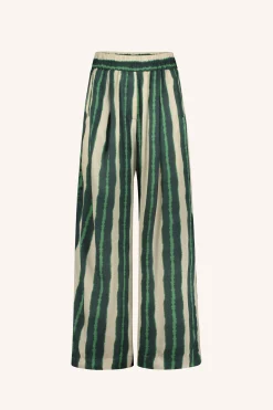 By bar benji tie dye pants | green tie dye stripe^ Hosen