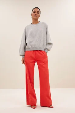 By bar bibi boogie nights sweater | grey melee^ Pullover|Strick