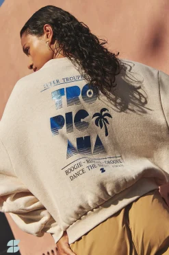 By bar bibi dancing melee sweater | oyster melee^ Pullover|Strick