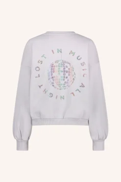 By bar bibi disco sweater | pastel lilac^ Pullover|Strick