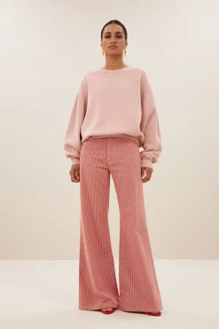By bar bibi natural sweater | peach dust^ Pullover|Strick