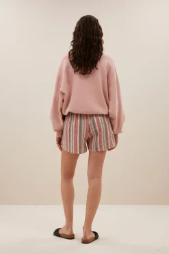 By bar bibi natural sweater | peach dust^ Pullover|Strick