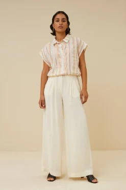 By bar bieke gloss stripe blouse | pastel gloss stripe^ Blusen