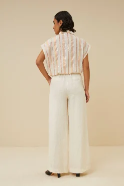 By bar bieke gloss stripe blouse | pastel gloss stripe^ Blusen