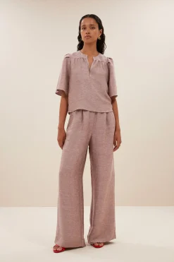 By bar blake gloss blouse | mellow rose^ Blusen