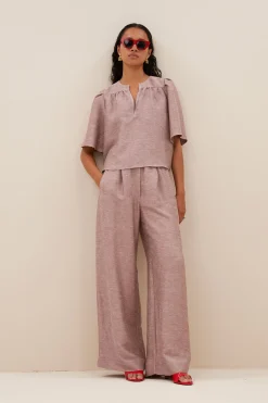 By bar blake gloss blouse | mellow rose^ Blusen