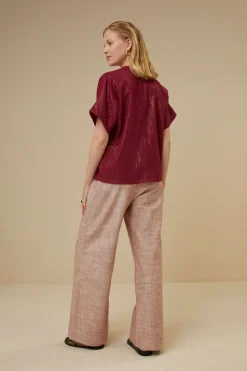 By bar bo metallic blouse |^ Blusen