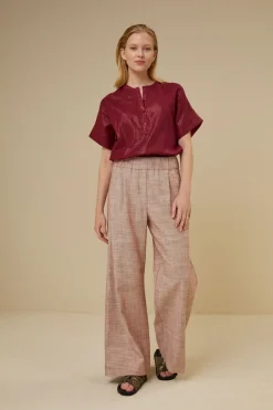 By bar bo metallic blouse |^ Blusen