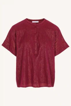 By bar bo metallic blouse |^ Blusen