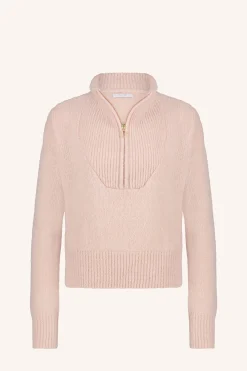 By bar boxy beau pullover | light pink^ Strick