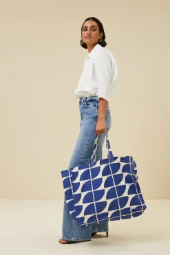 By bar canvas bag logo L |^ Taschen