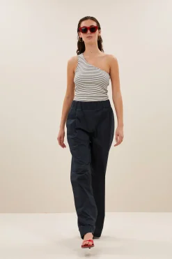 By bar charly stripe top | midnight thin stripe^ Tops & Shirts