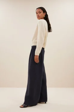 By bar cleo natural cardigan | off white^ Strickjacken