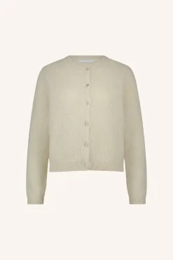 By bar cleo natural cardigan | off white^ Strickjacken