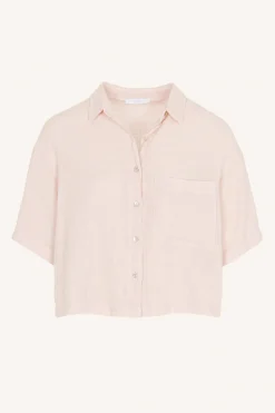 By bar cris linen blouse | cipria pink^ Blusen