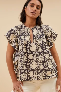 By bar danee veda blouse | veda print^ Blusen