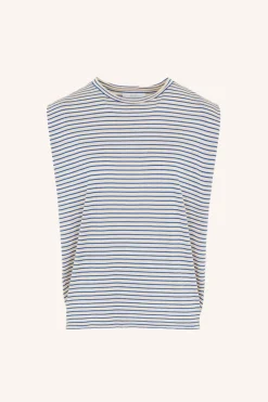 By bar diede small stripe top | kingsblue small stripe^ Tops & Shirts