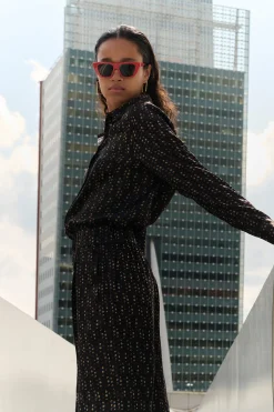 By bar dina paisley blouse | paisley dots^ Blusen