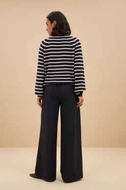 By bar duccio stripe pullover |^ Strick