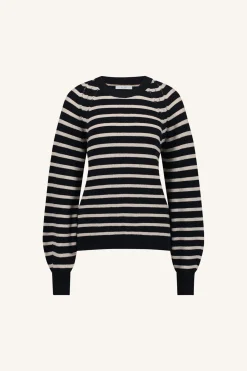 By bar duccio stripe pullover |^ Strick