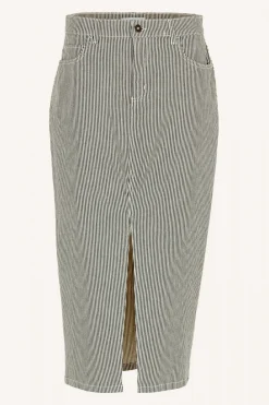 By bar elba stripe skirt | jet black^ Röcke