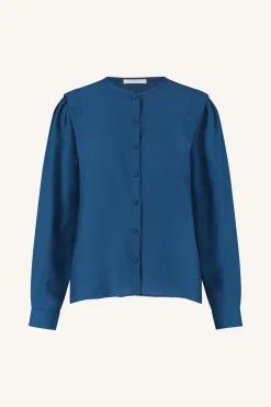 By bar erin blouse | college navy^ Blusen