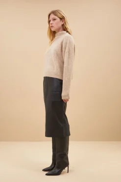 By bar frenkie leather skirt |^ Röcke