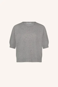 By bar holly ss pullover | grey melee^ Strick