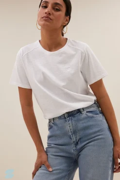 By bar holy logo top | bright white^ Tops & Shirts