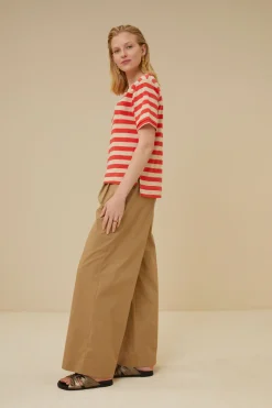 By bar hope big stripe top | poppy red^ Tops & Shirts