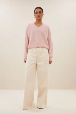 By bar isja fine pullover | light pink^ Strick
