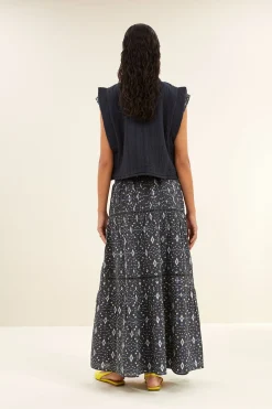 By bar isla embroidery jacket |^ Gilets & Spencers|Jacken