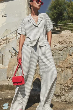 By bar jake marine blouse | marine stripe^ Blusen
