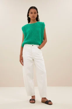 By bar james spencer | bright green^ Gilets & Spencers|Strick