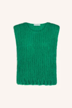 By bar james spencer | bright green^ Gilets & Spencers|Strick