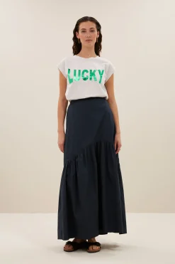 By bar joya poplin skirt | midnight^ Röcke