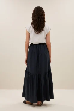 By bar joya poplin skirt | midnight^ Röcke