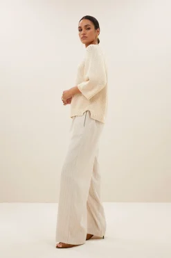 By bar july pullover | sand^ Strick