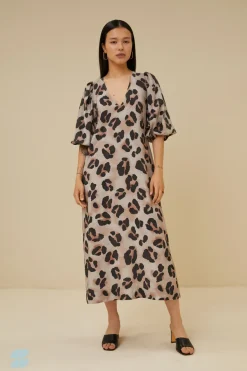 By bar juta cheetah dress | cheetas print^ Kleider